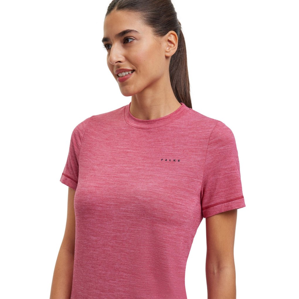 Falke TK T-Shirt Women - red 8644
