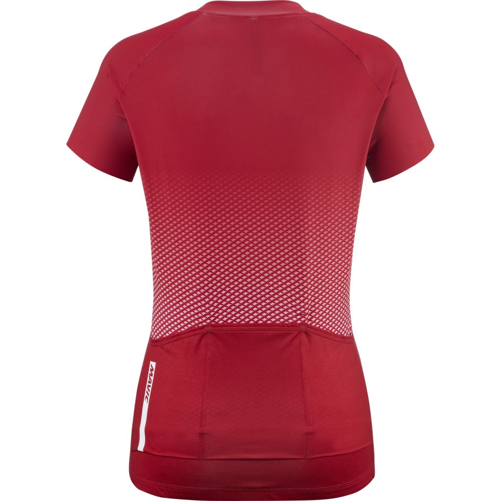 Mavic Aksium Shortsleeve Jersey Women - poppy red
