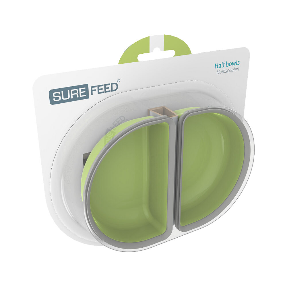 SureFeed Feeding Bowl Half - 4x - Blue