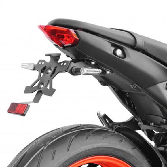 Top block black license plate holder - blackRef: tb0462 / spey41
