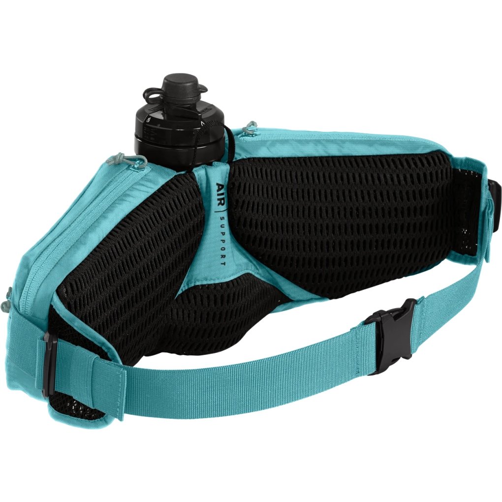 CamelBak Podium Flow 4L Hydration Belt + 620ml Podium Dirt Bike Bottle - arctic blue