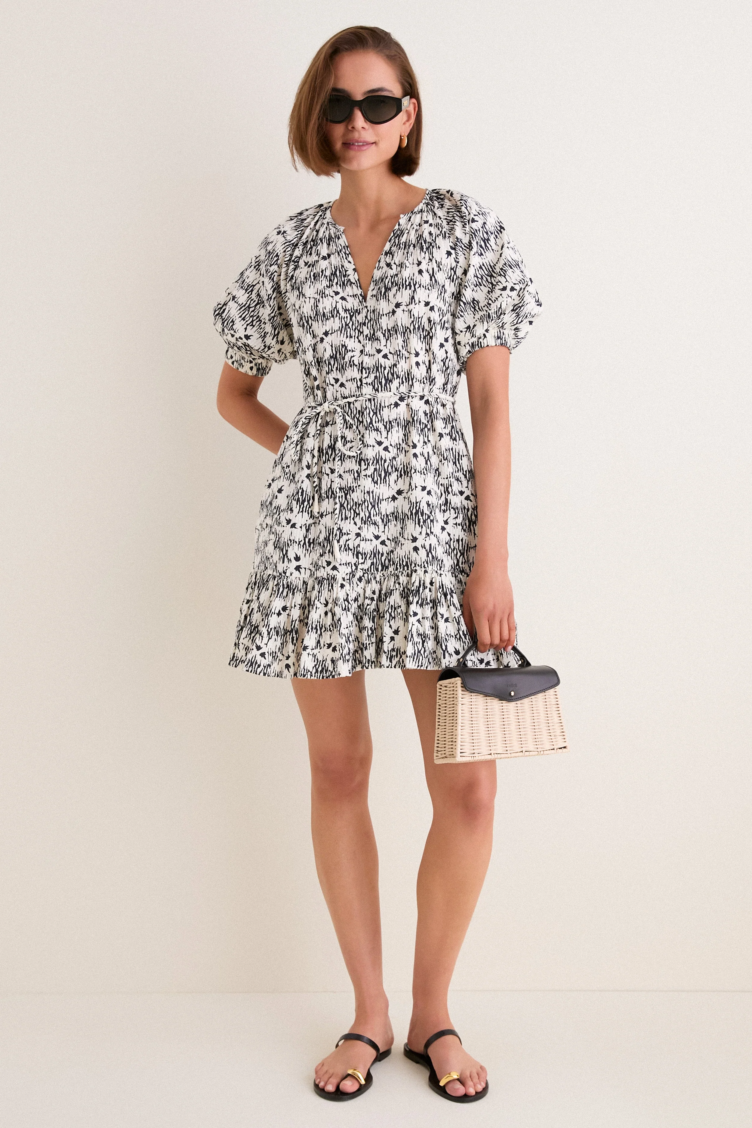 Tropical Midnight Textured Otillie Mini