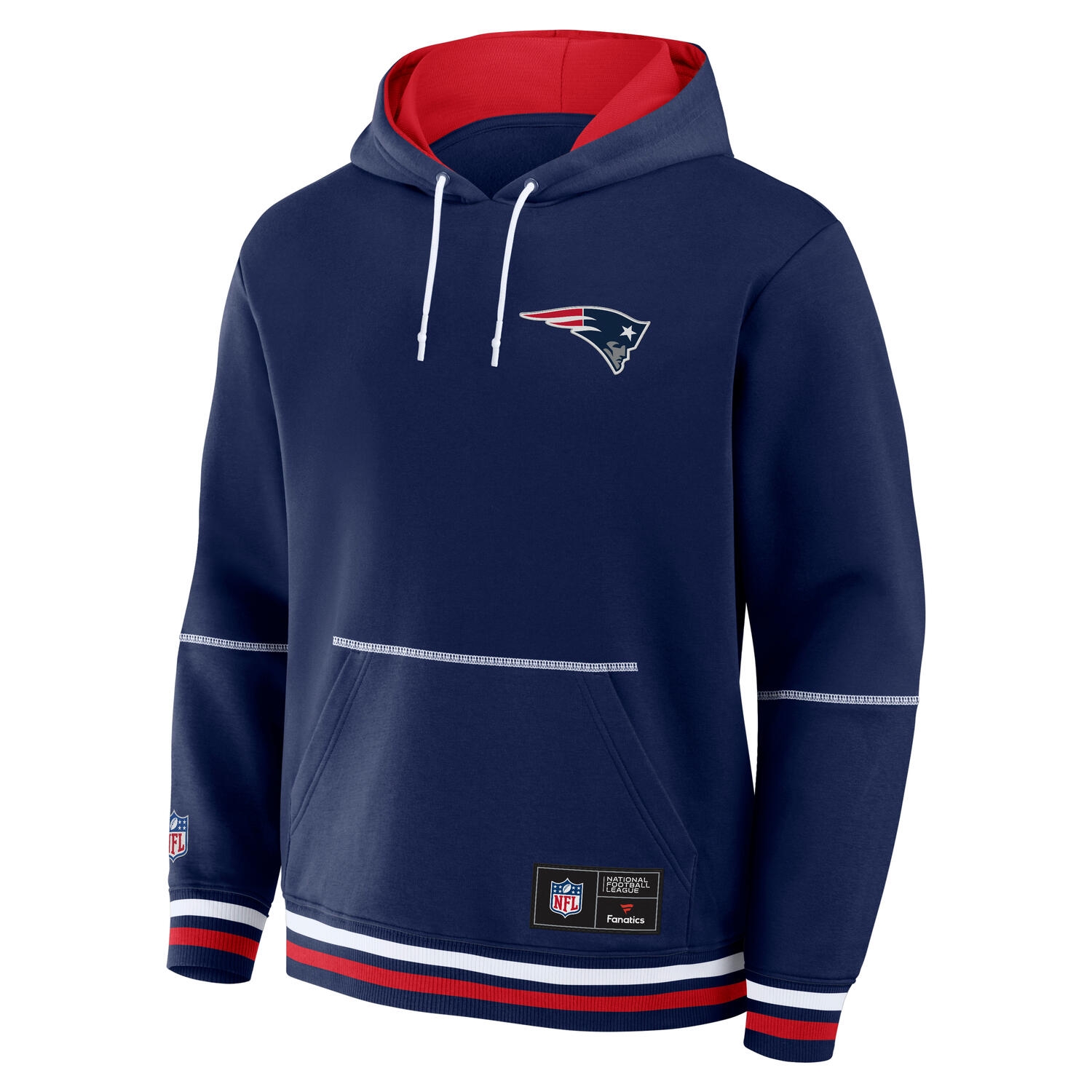 New England Patriots Foundation NFL Hoodie Navy