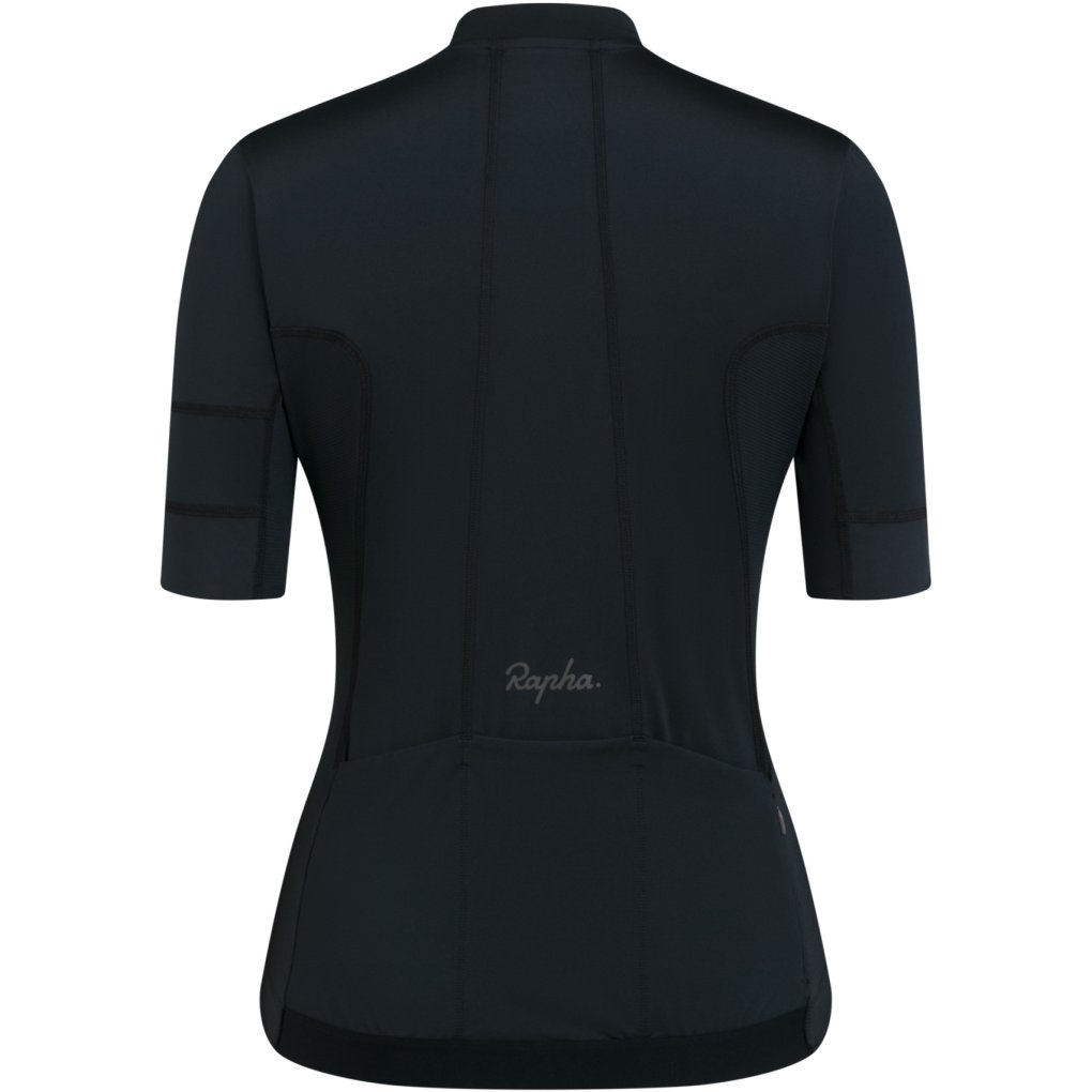 Rapha Short Sleeve Jersey Women - black/grey