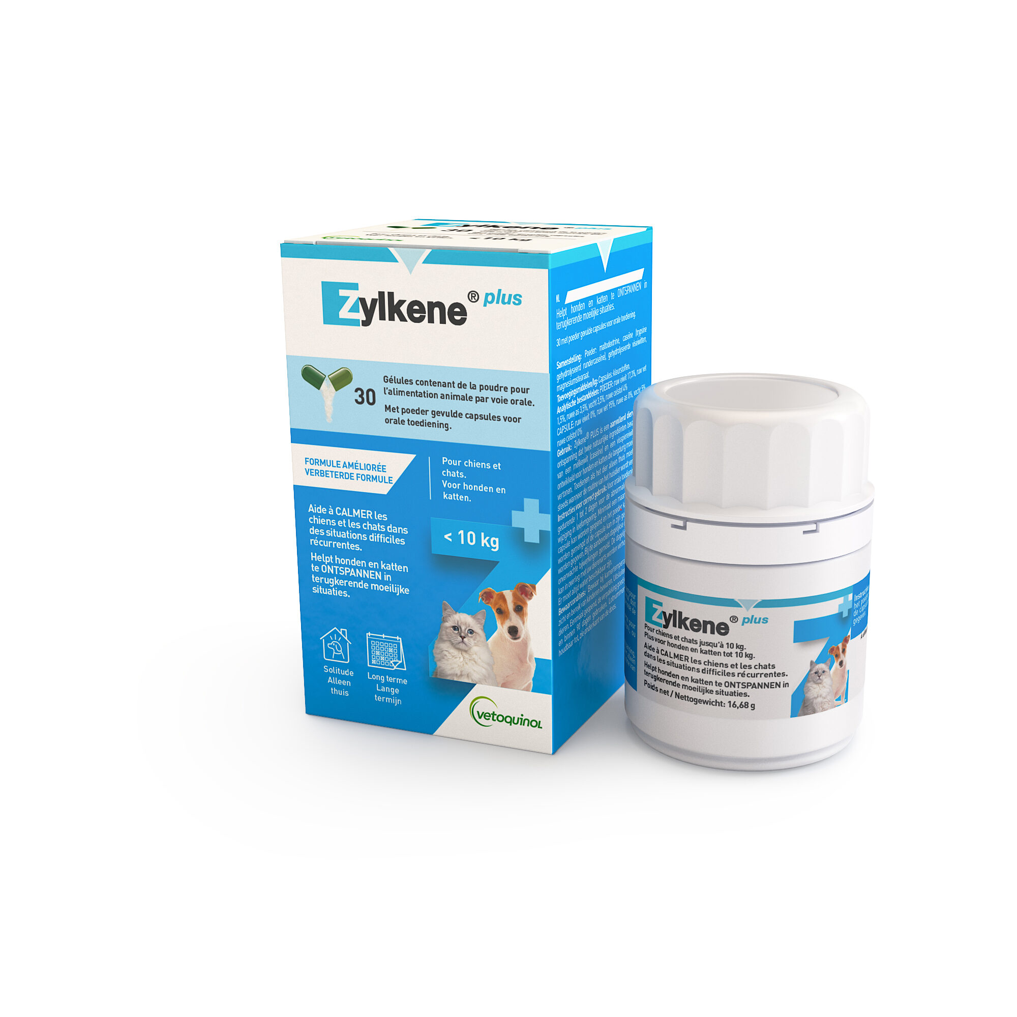 Zylkene Plus 75 mg - 30 capsules (cat & small dog)