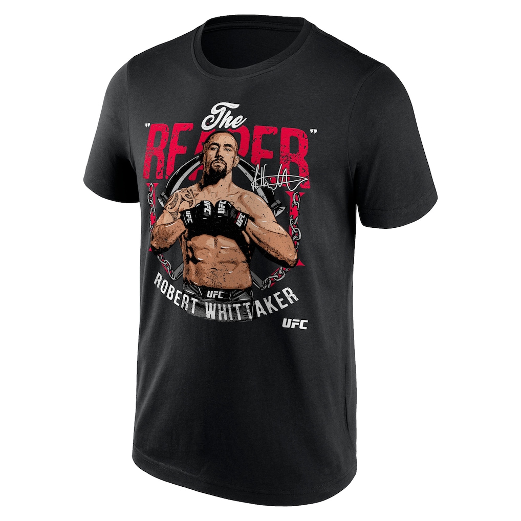 UFC Robert Whittaker The Reaper T-Shirt - Black - Mens