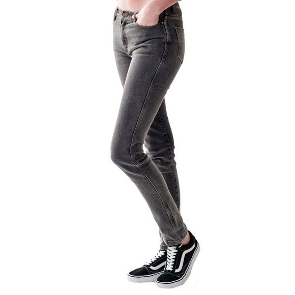 Motorcycle Jeans Bolid'ster JENY'STER LIGHT BLEACH - Slim - BlackRef: BOL0013