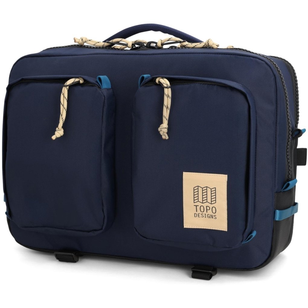 Topo Designs Global Briefcase Bag - 20L - Navy/Sahara