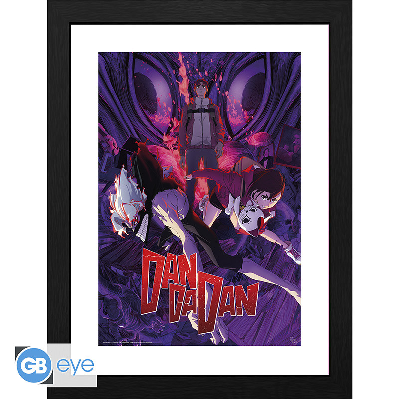 DAN DA DAN Framed print Claimed soul