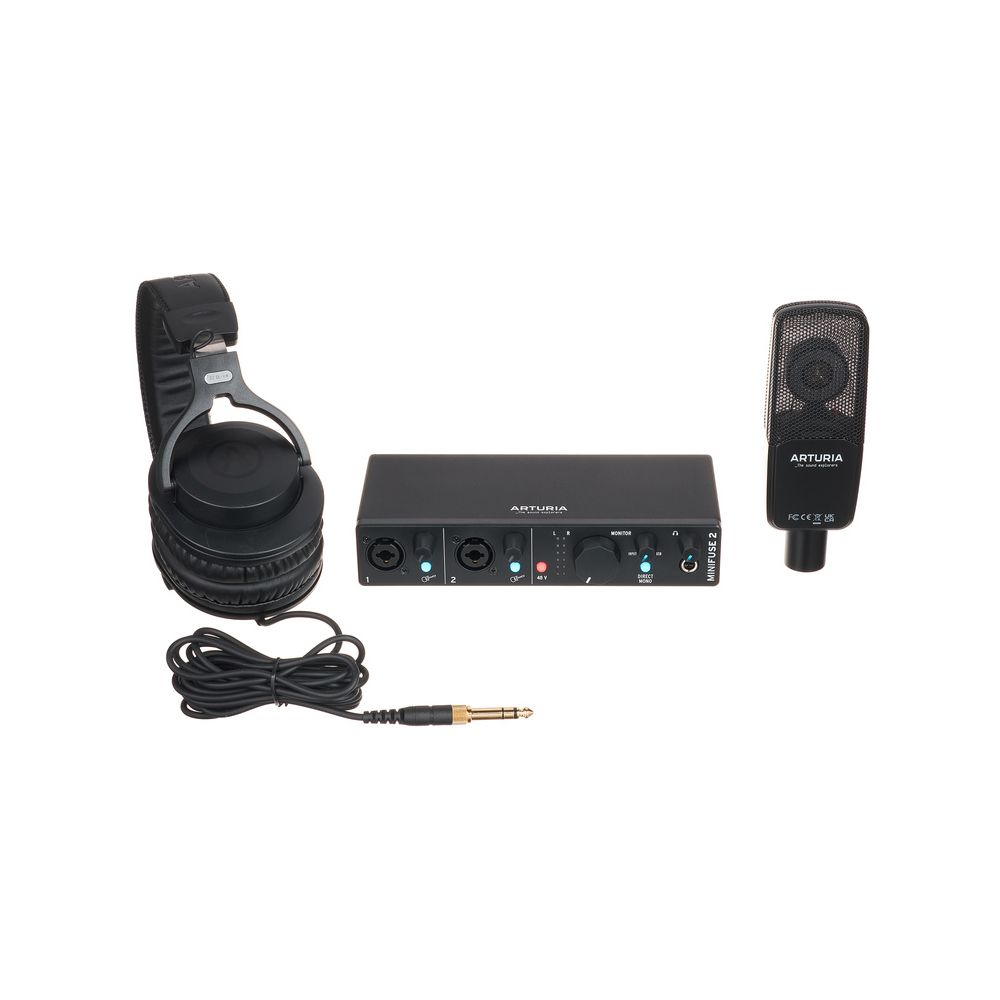 Arturia MiniFuse Recording Pack Black – Thomann Ireland