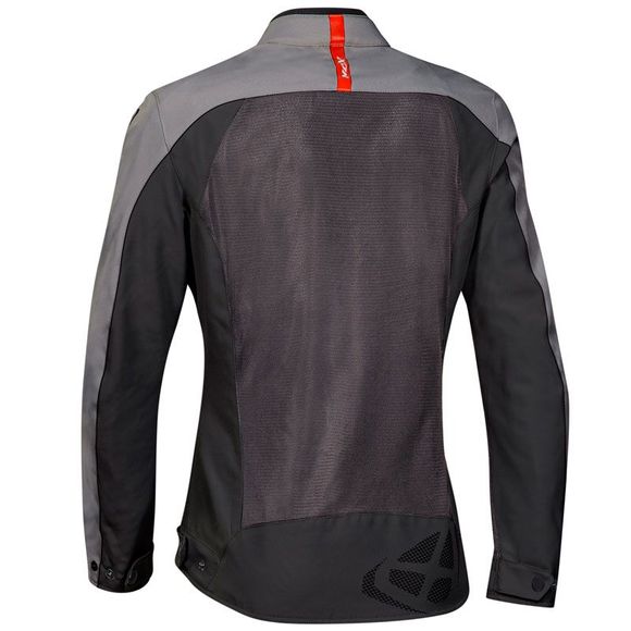 Blouson Moto Ixon ORION LADY - ANTHRACITE - Gris / RougeRef : IX1430