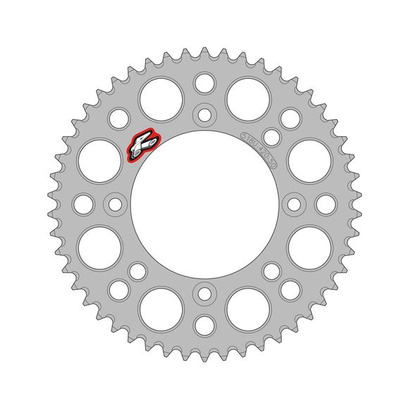 Couronne Renthal aluminium ultra-light anti-boue 518U - 420Ref : RT00418A / 1129513005
