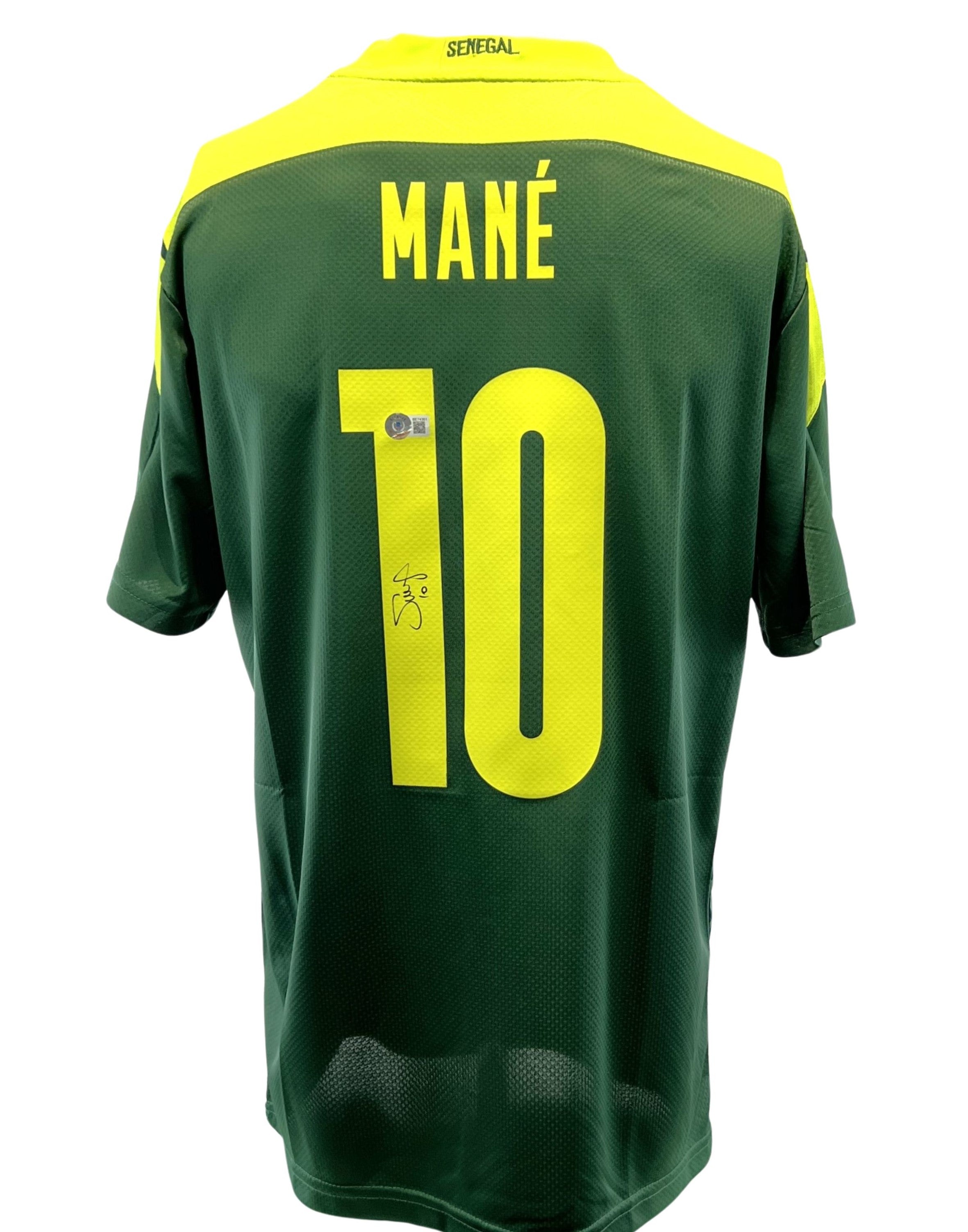 Mane #10 Autographed Puma Senegal National Team Soccer Jersey