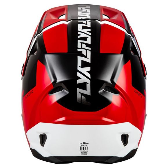 Fly KINETIC CREST 2026 cross helmet - Black / RedRef: FL1786
