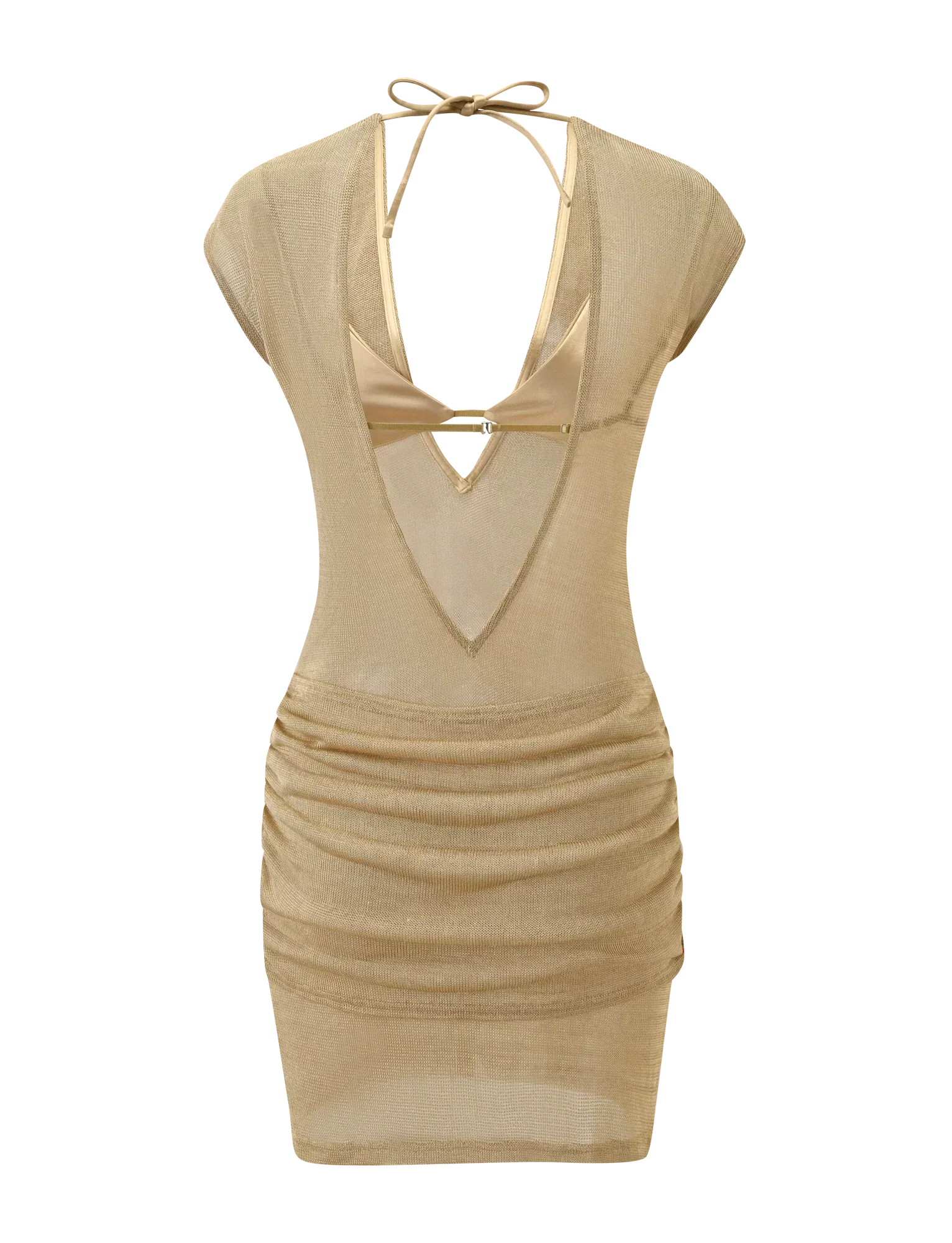 Zosia Mini Dress - Gold