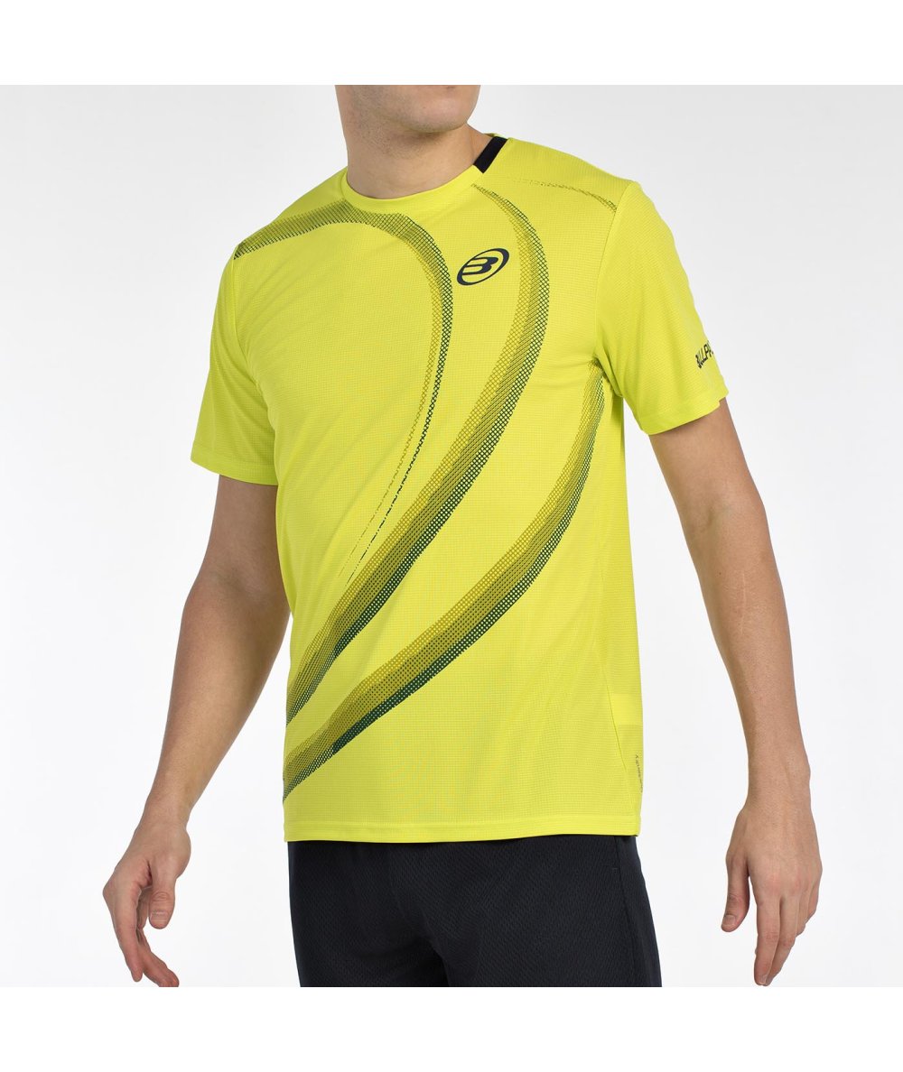 T-SHIRT BULLPADEL BEQUE LIME
