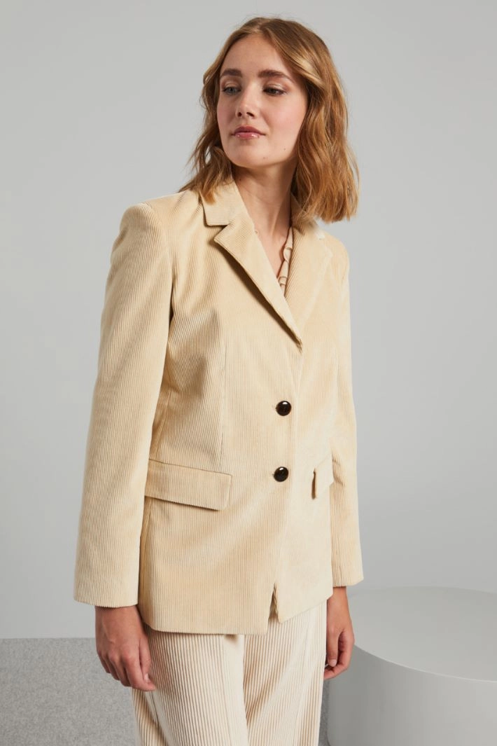 Corduroy blazer - BUTTER