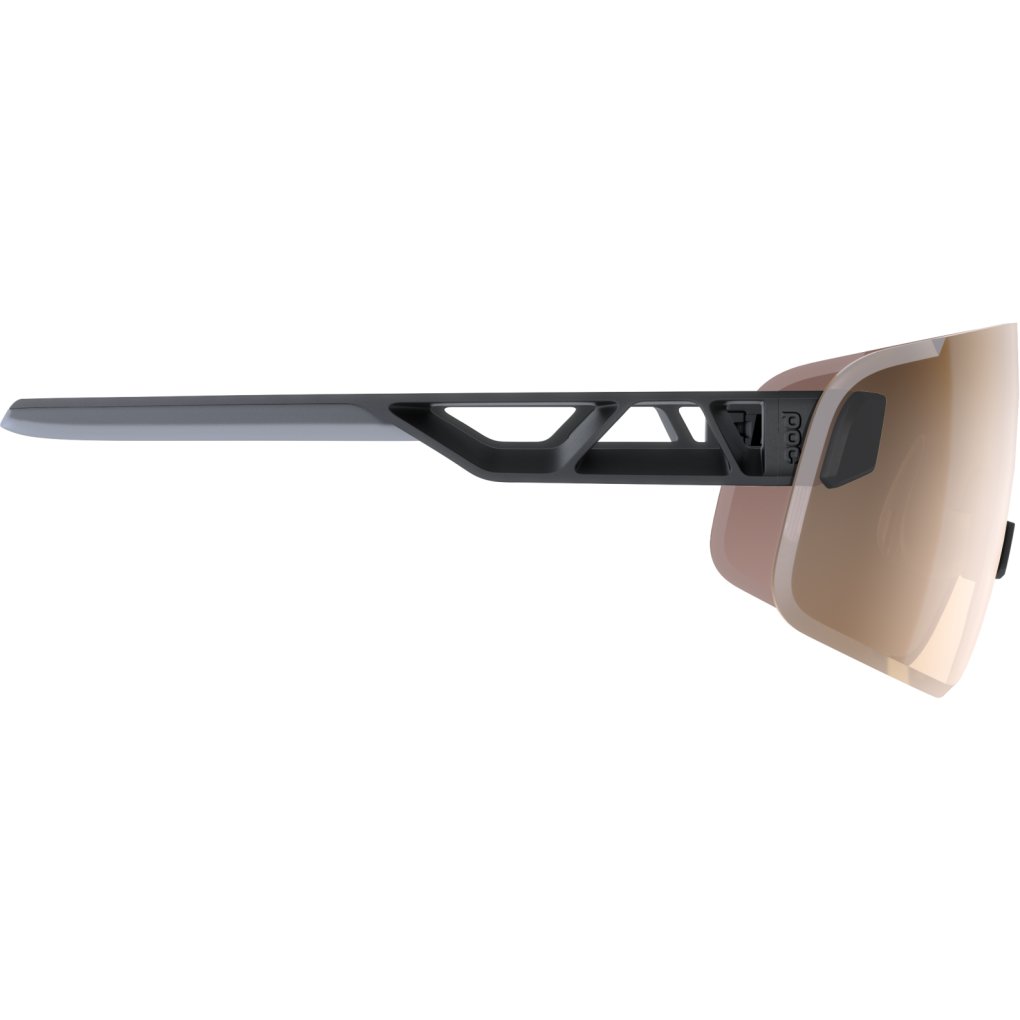 POC Elicit Toric Glasses - Uranium Black - Clarity Trail/Partly Sunny Silver | Clear