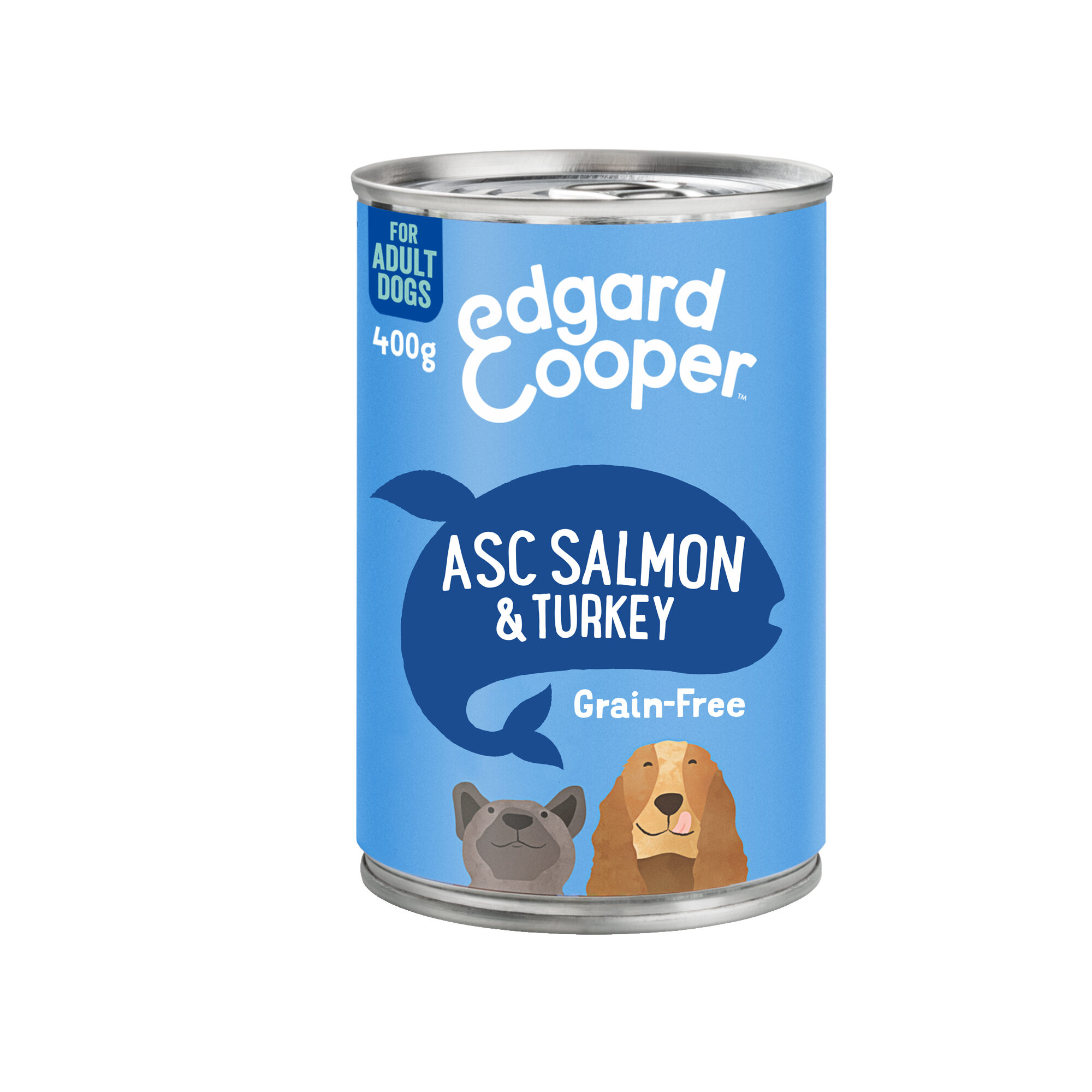 Edgard & Cooper Adult - Salmon & Turkey - 6 x 400 g