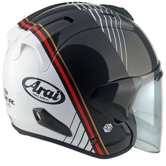 Casque jet Arai SZ-R VAS EVO - TEMU - BlancRef : AI0587