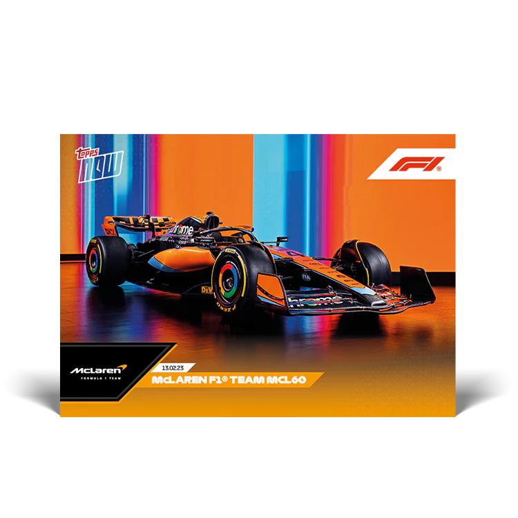 Topps UK - McLaren F1 Team MCL60 - F1 TOPPS NOW® Card #P007