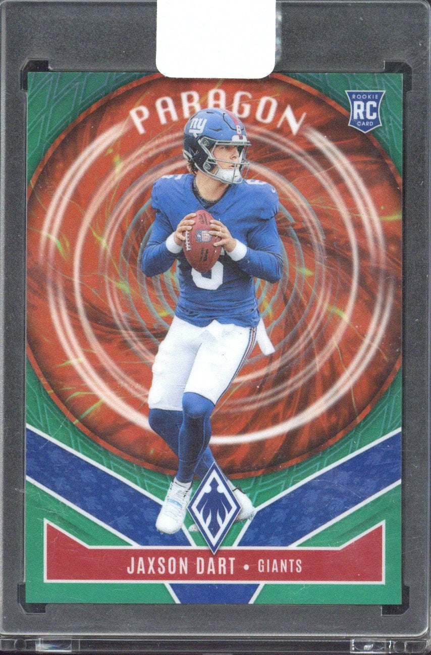 2025 Panini Phoenix Jaxson Dart RC Paragon /99 #4