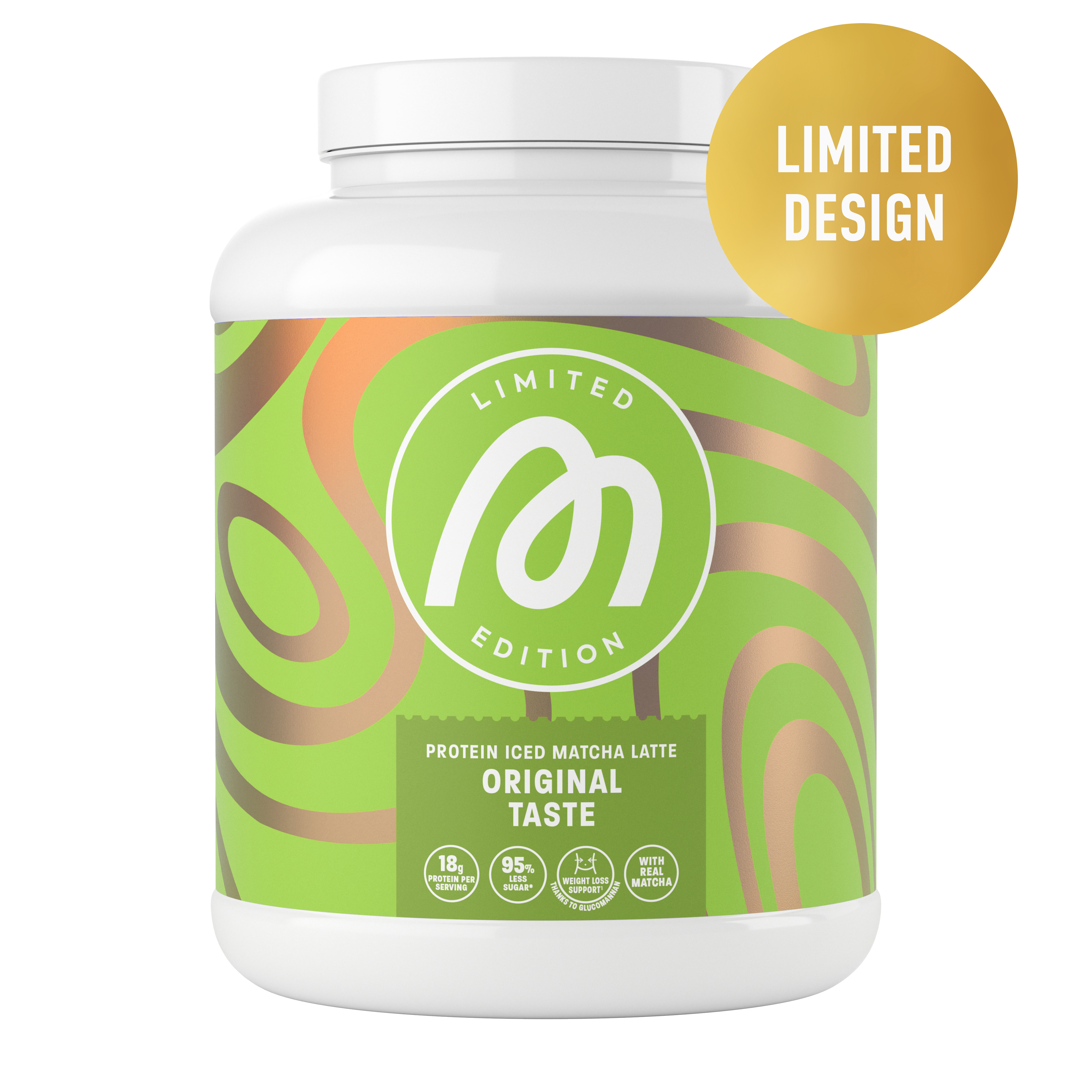 More Protein Iced Matcha Latte