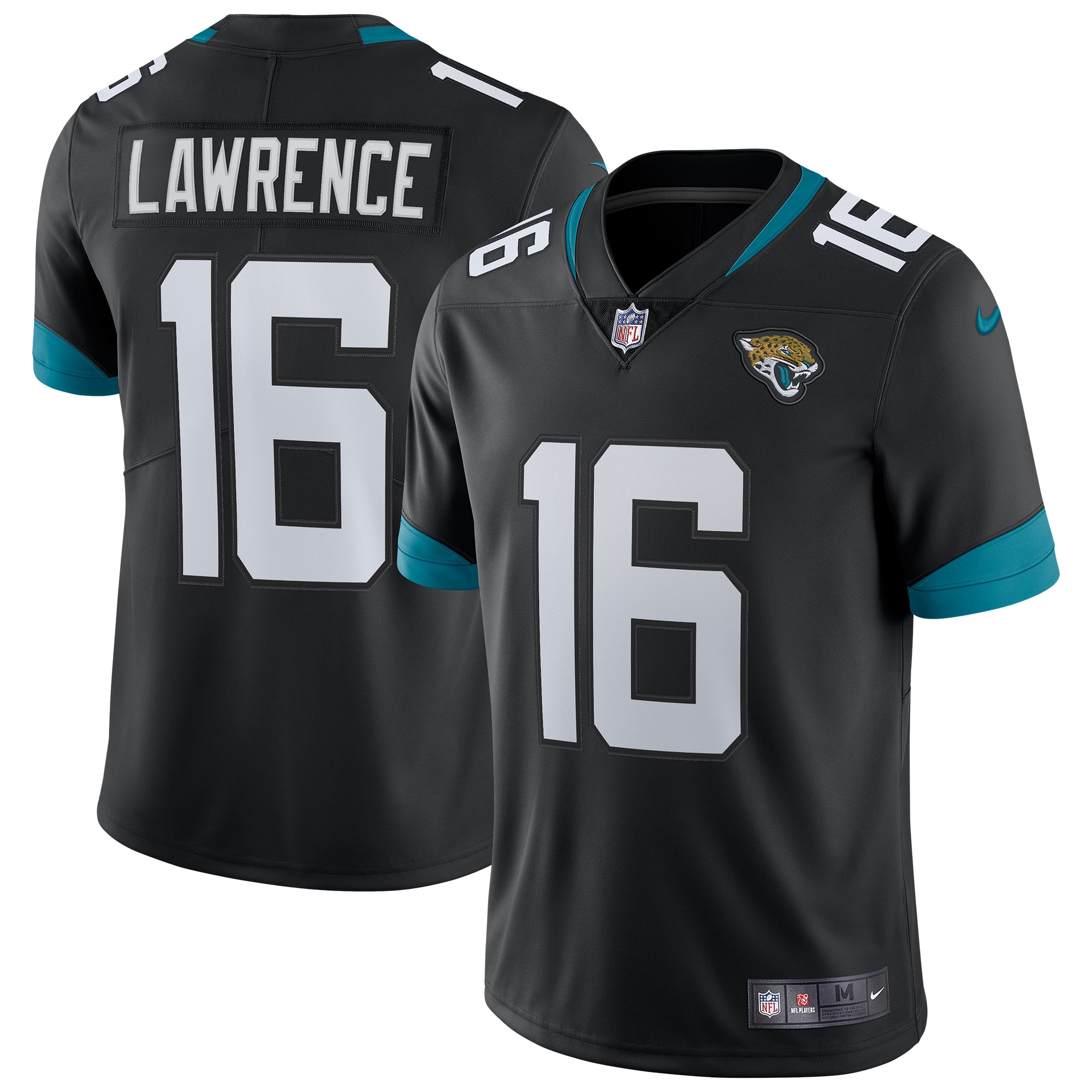 Trevor Lawrence #16 Jacksonville Jaguars Nike Vapor Limited NFL Jersey Black