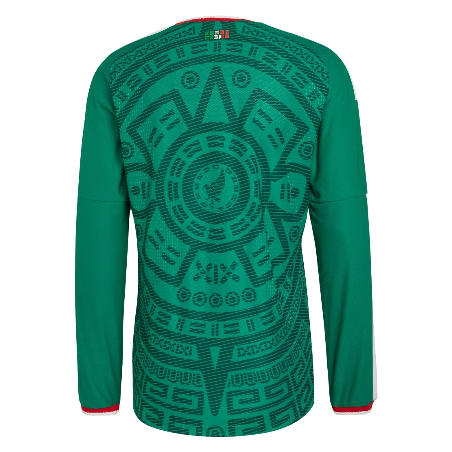 Men's Mexico Long-Sleeve Authentic Home Jersey 2026 (Bold Green)