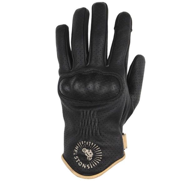 Helstons Sunshine Air Gloves - Black / BeigeRef: HS0881