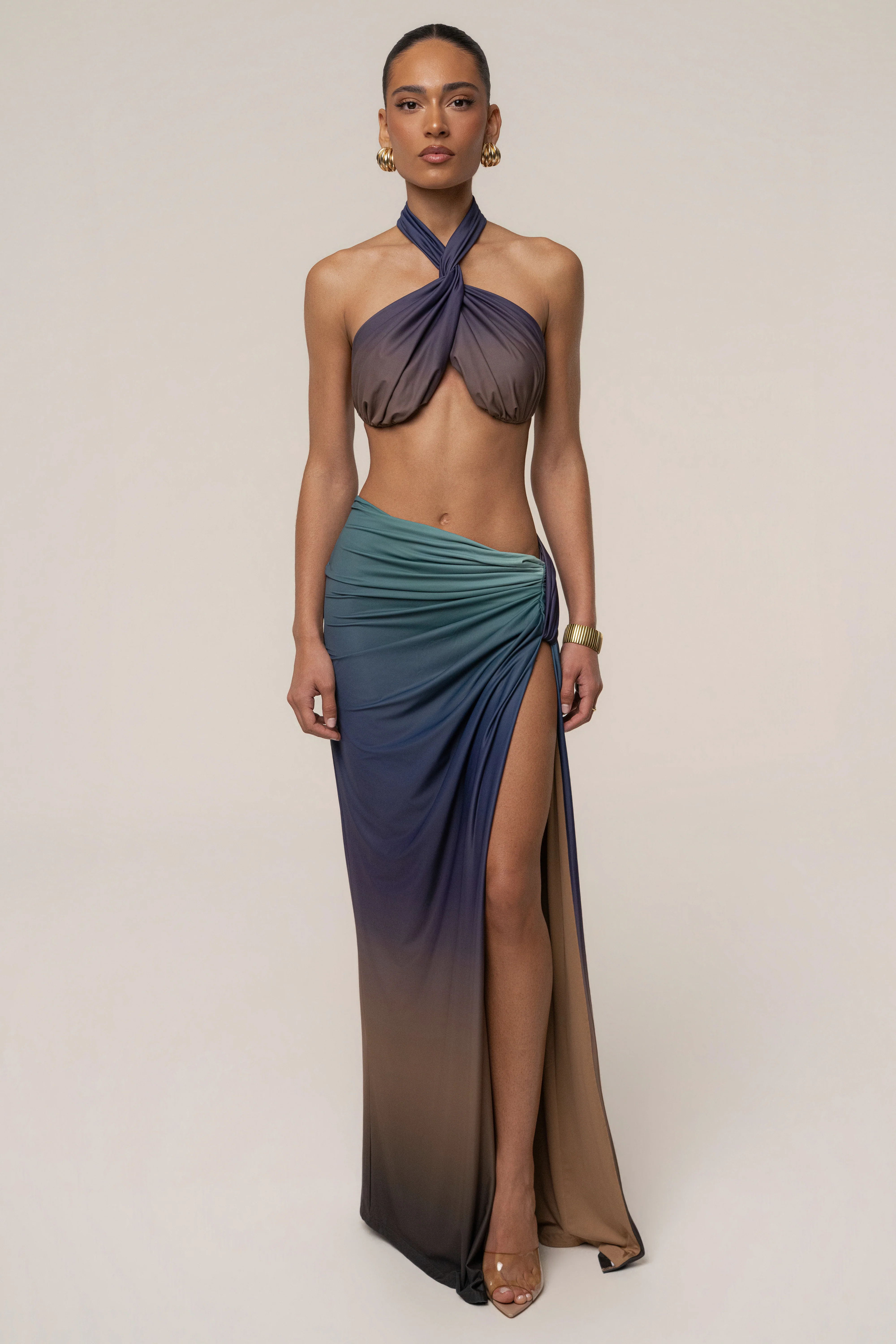 Lunar Shadow City After Dark Skirt Set