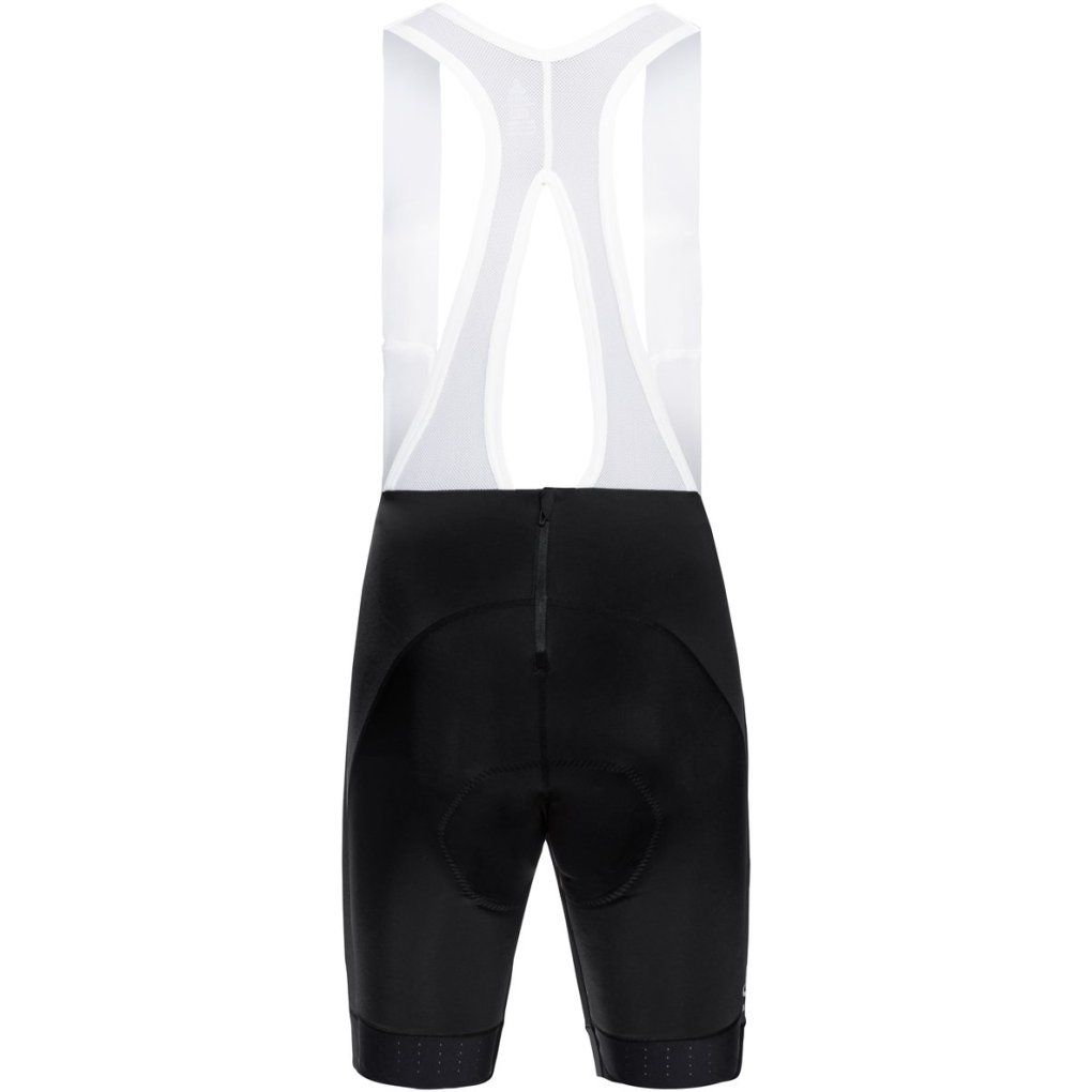 Odlo Zeroweight Bib Shorts Women - black - white