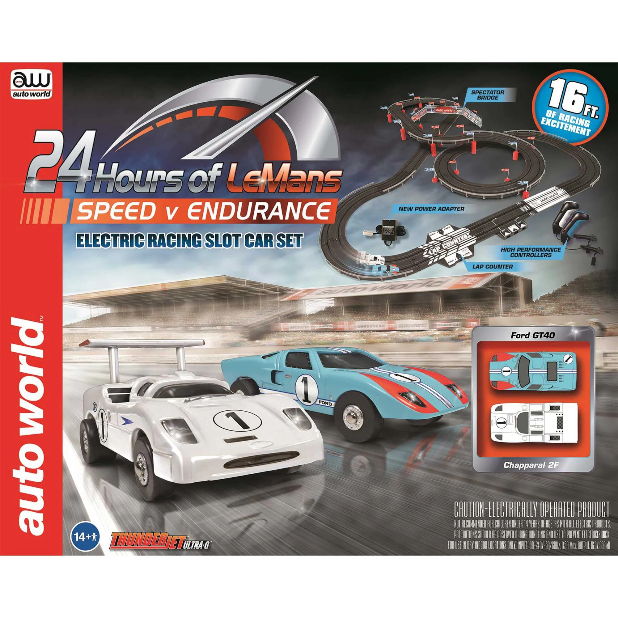 24 Hours of Le Mans Speed V Endurance Set 16' Auto World SRS333
