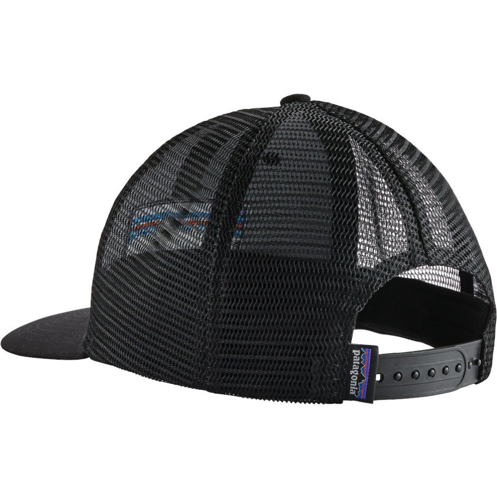 Patagonia P-6 Logo Trucker Hat - Black