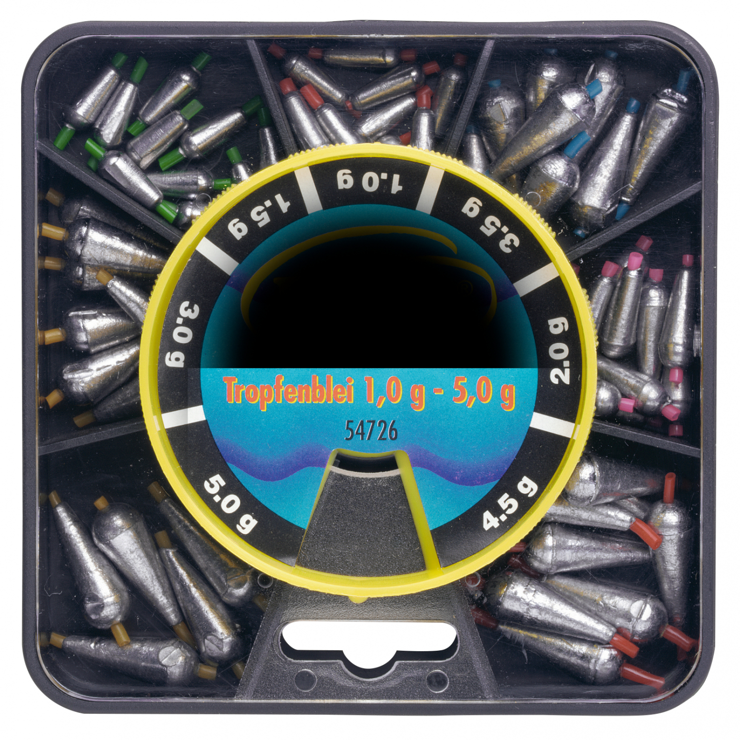 Perca Original Drop lead assortment (1,0 - 5,0 g)