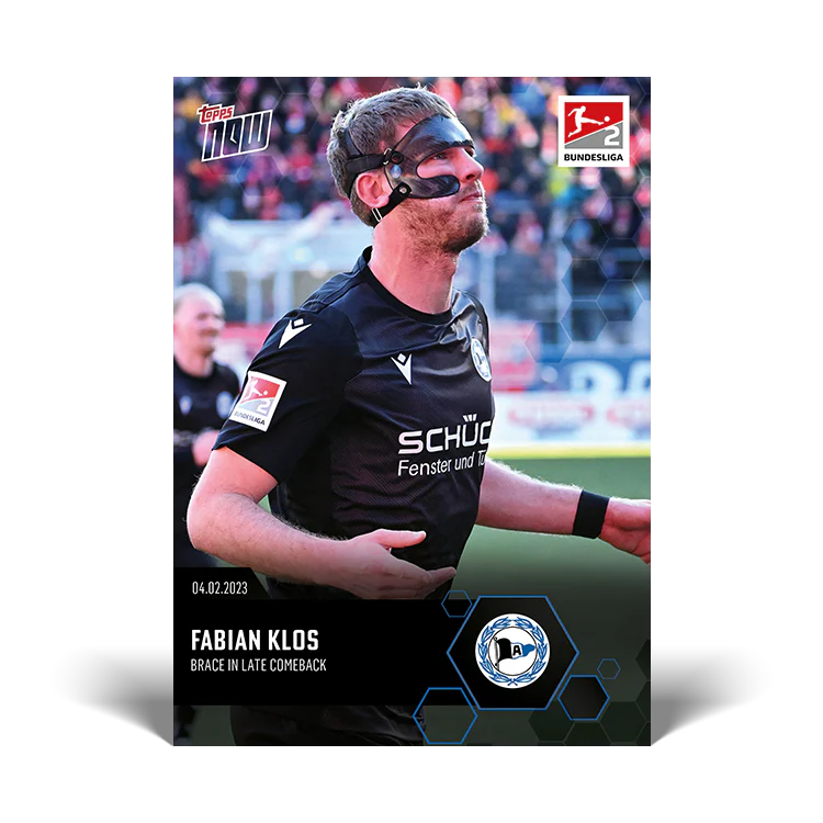 Topps UK - 7 Card Bundle - Bundesliga TOPPS NOW® #124-130