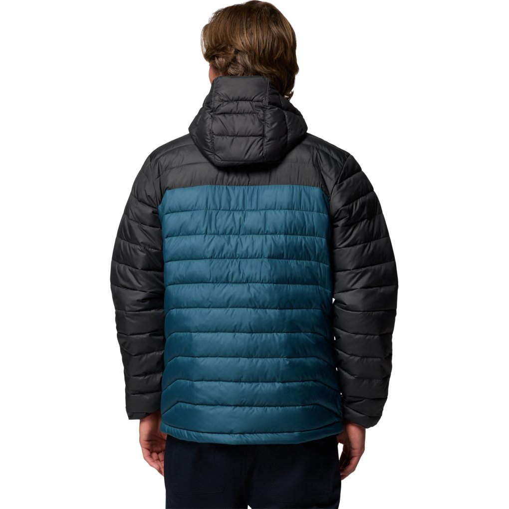 Columbia Powder Lite II Hooded Jacket Men - Everblue/Shark