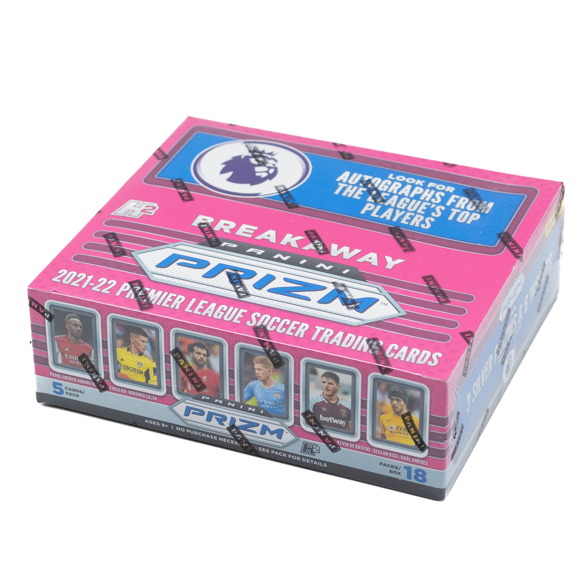 2021/22 Panini Prizm Premier League EPL Soccer Breakaway Box
