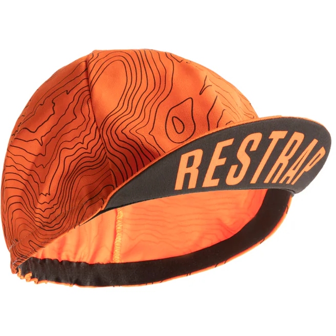 Restrap Yorkshire Contours Cycling Cap - orange