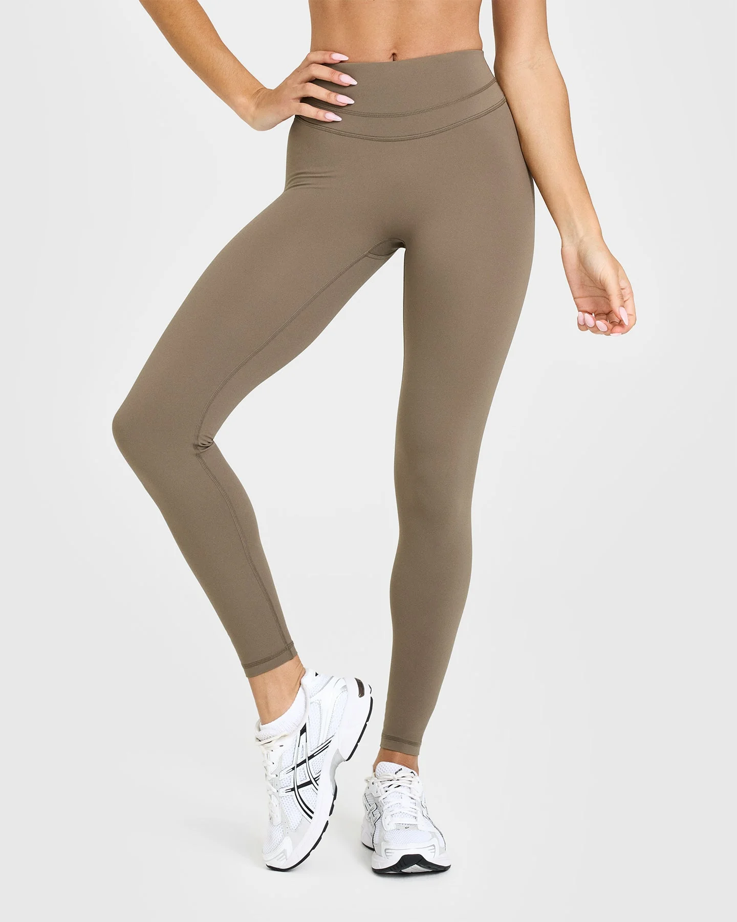 UnifiedMove™ High Waisted Leggings | Moss Brown