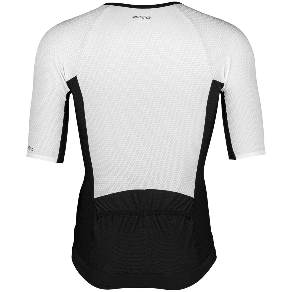 Orca Athlex Sleeved Tri Top Men - white