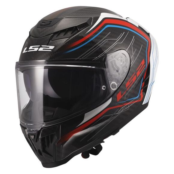 Casque intégral LS2 FF807 DRAGON SUBIC - Blanc / BleuRef : LS1252