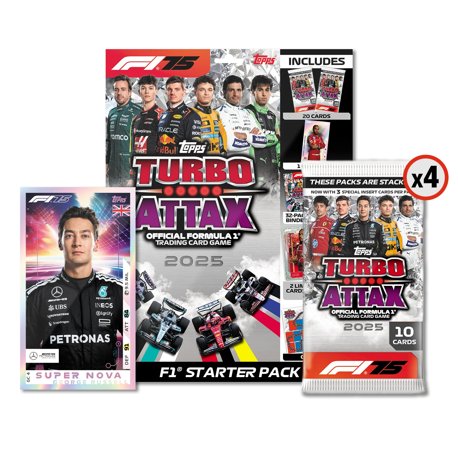 Topps Turbo Attax Formula 1® 2025 - Starter Bundle