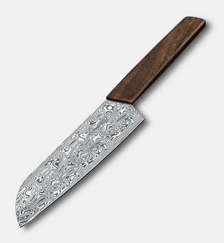 Swiss Modern Santoku Damast Limited Edition 2020, 17 cm