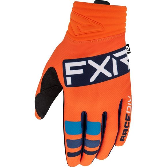 FXR PRIME ORANGE/MIDNIGHT 2022 cross Gloves - Orange / BlackRef: FXR0232