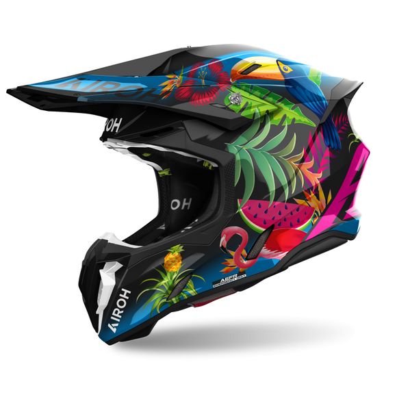 Casque cross Airoh TWIST 3 - AMAZONIA 2024 - MulticoloreRef : AR1363