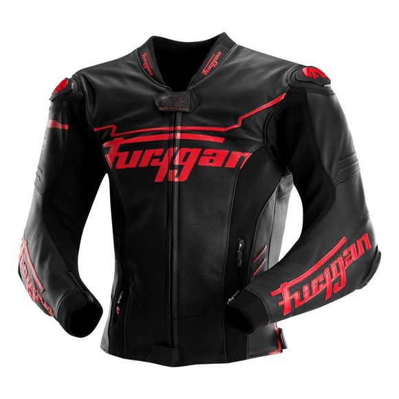 Furygan SIRIUS Motorcycle Jacket - Black / RedRef: Fu1423-C145