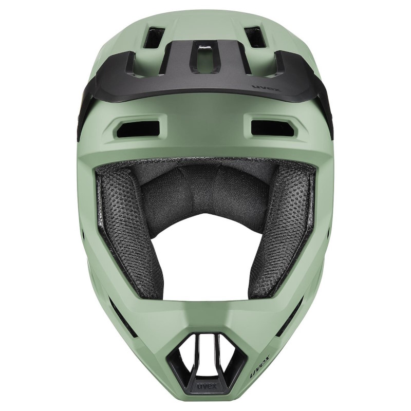 Uvex ravage Helmet - moss green-black matt
