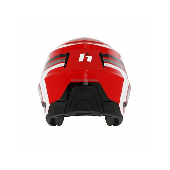Hebo Helmet Hebo Zone Pro Racing 2025 - Red / WhiteRef: HBO0420