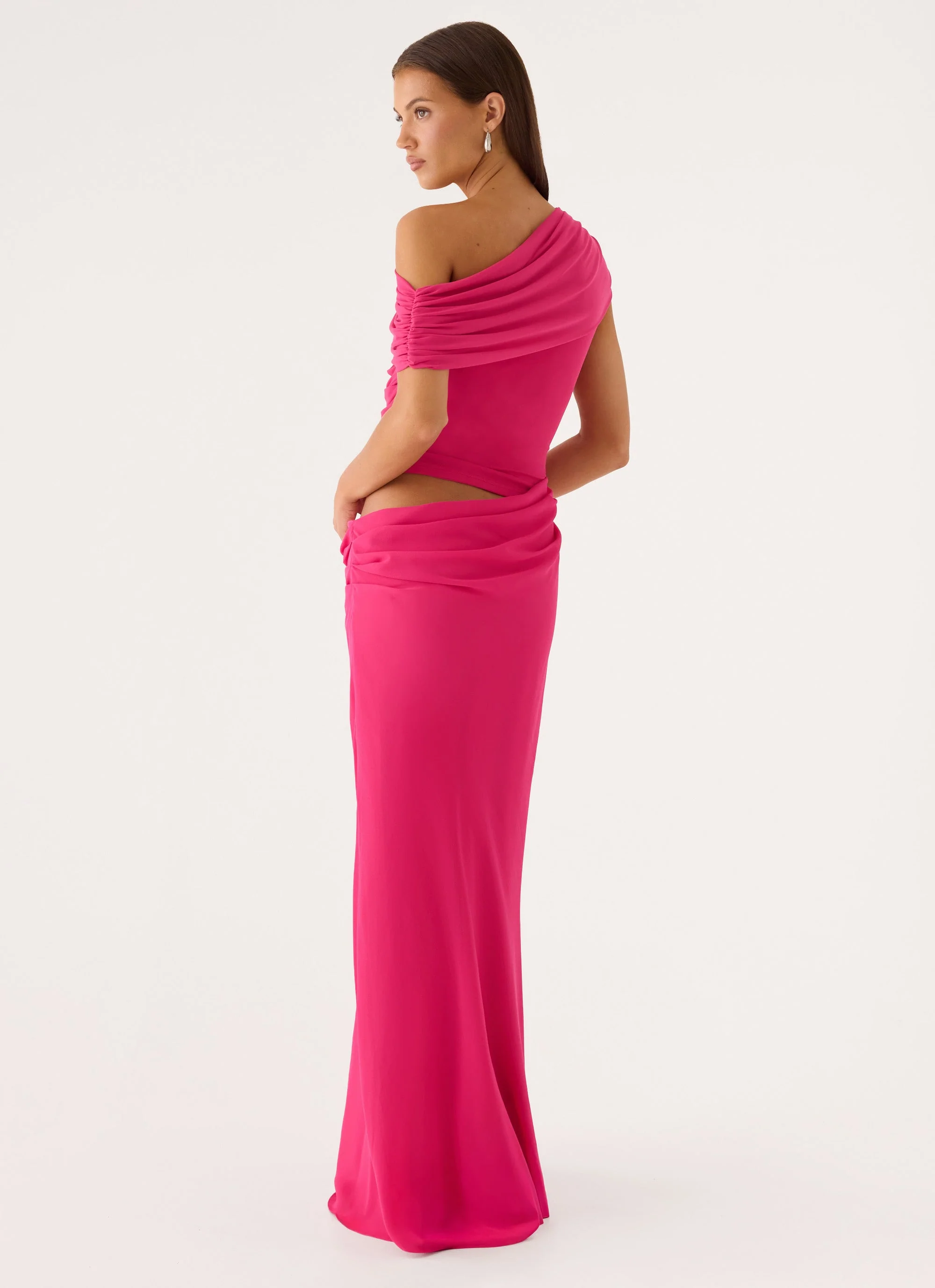 Kona Maxi Dress - Berry Kiss